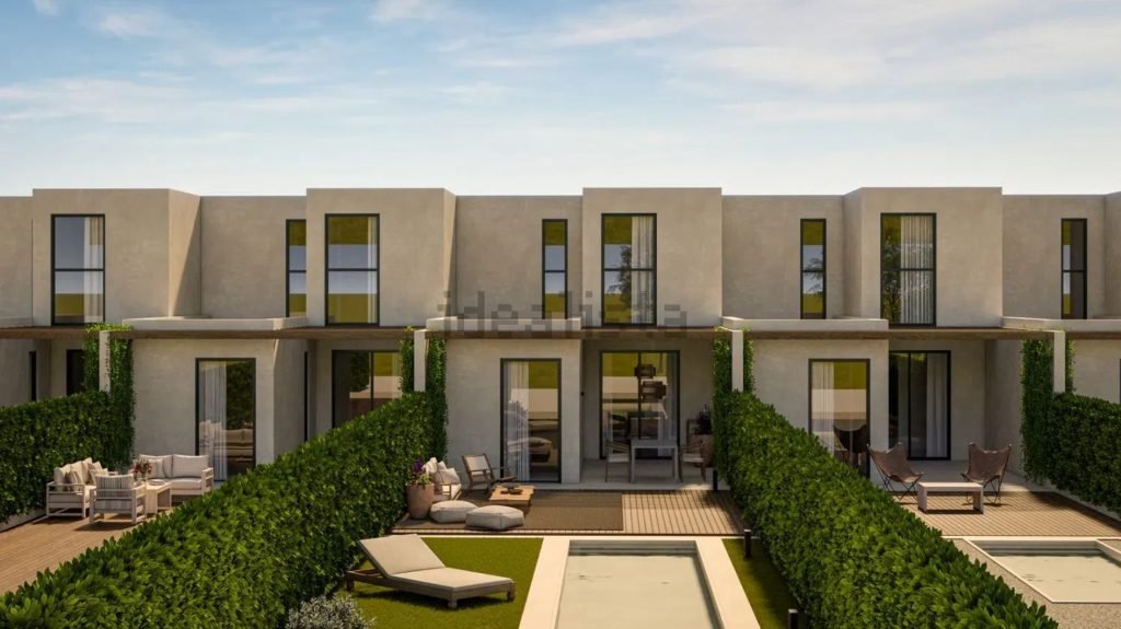 Xalet adossat d'obra nova a Vilabella, 4 habitacions, 2 banys, 105 m²